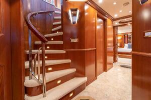 Lower Foyer and Owner Stateroom Entrance