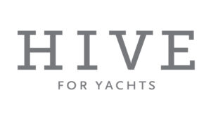 Logo of "Hive for Yachts".